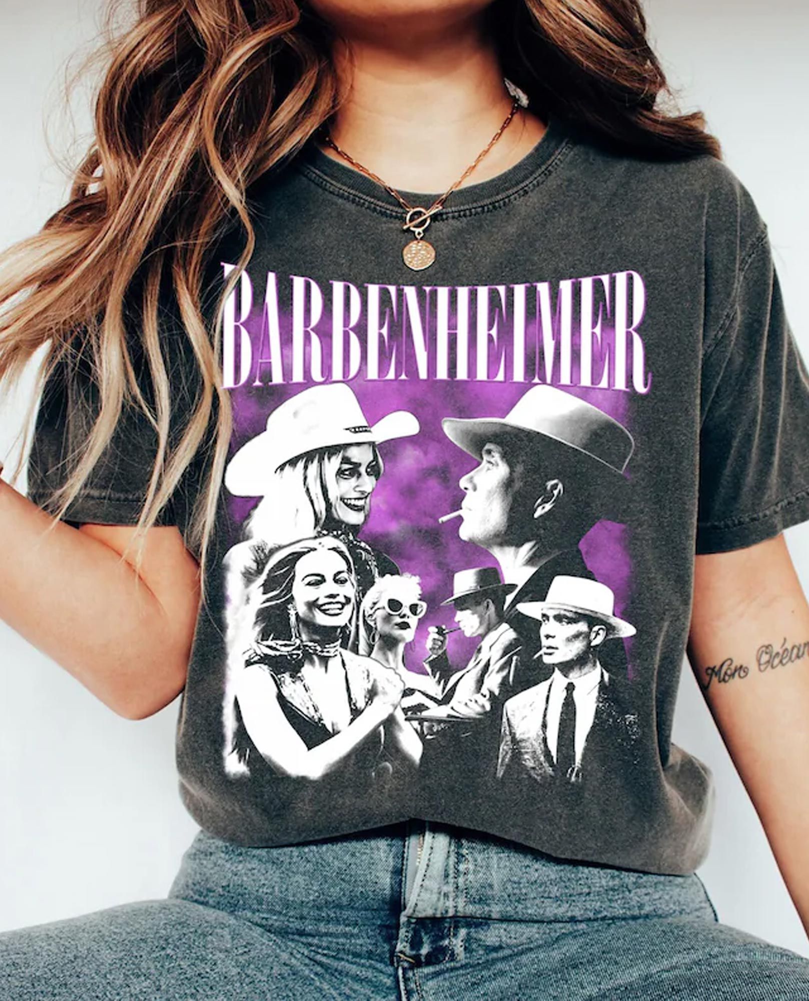 NEW Purple Barbenheimer Shirt