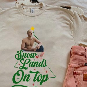 NEW Snow on top of tree Sweatshirt