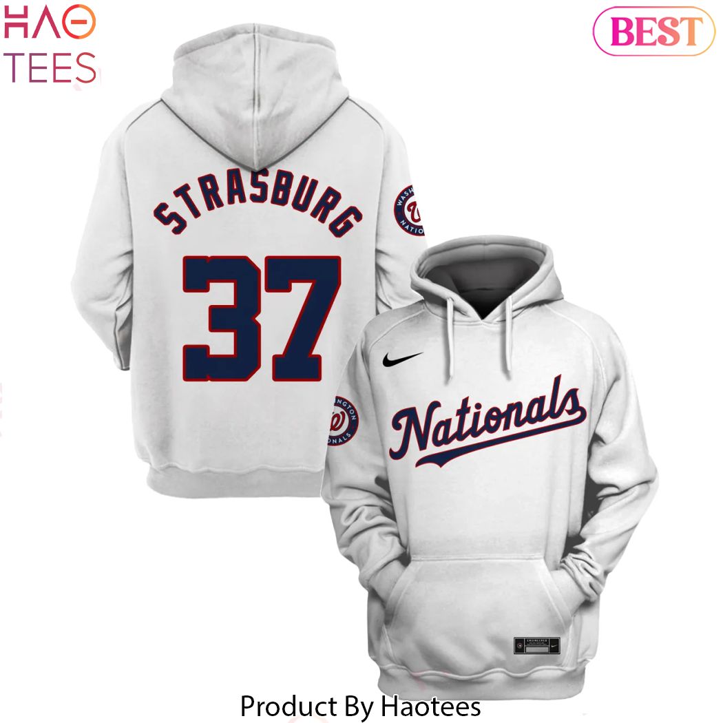 NEW Stephen Strasburg Washington Nationals Hoodie