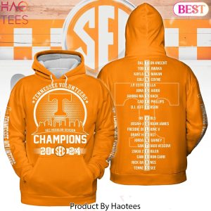 NEW Tennessee Volunteers SEC Regular Season Champions 2024 Hoodie