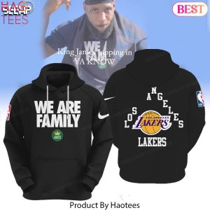 NEW We Are Family Lebron James Hoodie
