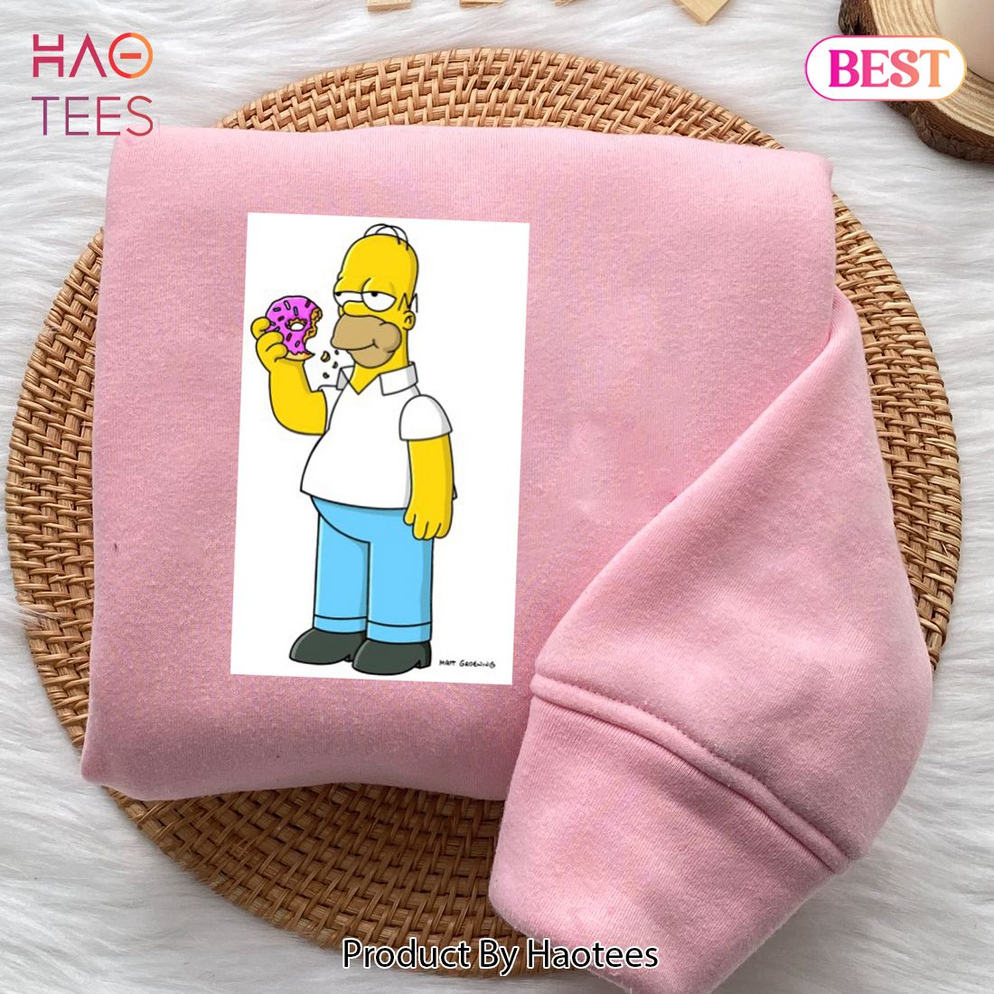 PREMIUM Custom Simpson – Embroidered Sweatshirt