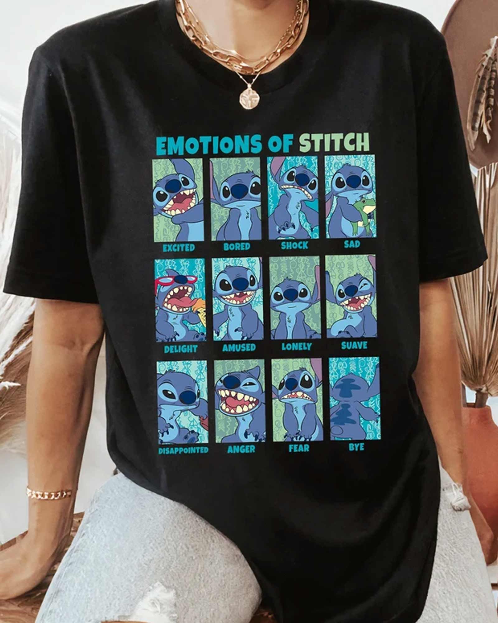 PREMIUM Emotions Of Stitch Stitch Shirt