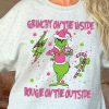 PREMIUM Grinchy on the inside Christmas Sweatshirt