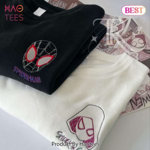 PREMIUM _Miles and Gwen_ Spiderman Couple Embroidered Crew