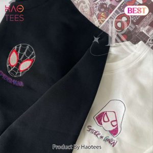 PREMIUM _Miles and Gwen_ Spiderman Couple Embroidered Crew
