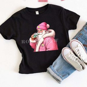 PREMIUM Santa Drink ? Kids Shirt
