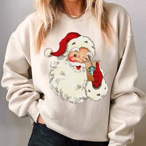 PREMIUM Santa Starbuck Christmas Sweatshirt