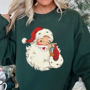 PREMIUM Santa Starbuck Christmas Sweatshirt