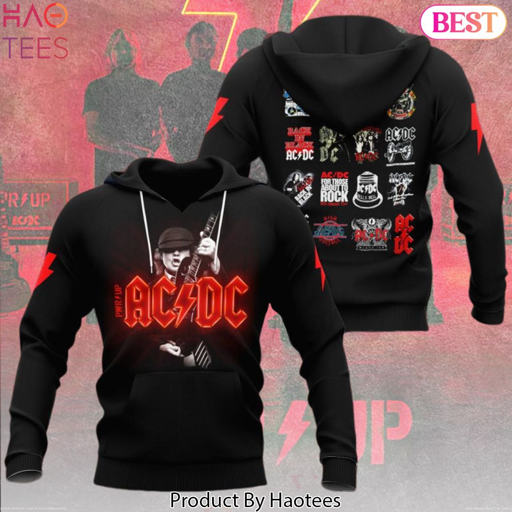 PWR Up AC DC For Those About To Rock Hoodie