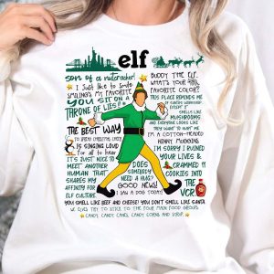 THE BEST Buddy The Elf Christmas Movie Christmas Sweatshirt