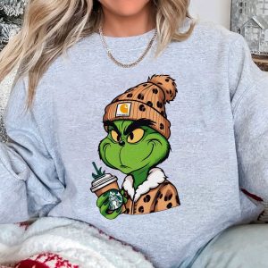 THE BEST Grinch Carhartt hat Sweatshirt