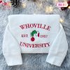THE BEST Foxy and Chica – Embroidered Youth Sweatshirt