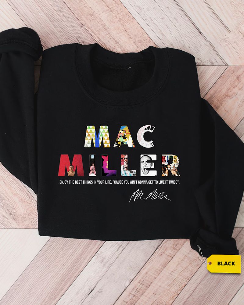 THE BEST Mac Miller Album Ver 3 Sweatshirt