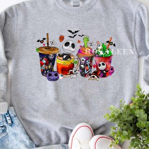 THE BEST Nightmare Before Coffee Halloween Shirt