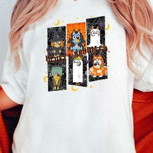 TRENDING Bluey and Broom Co Shirt Halloween Sweatshirt