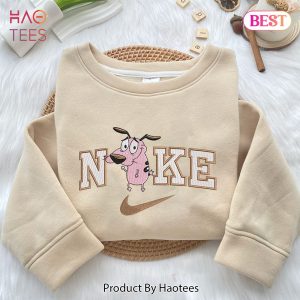 TRENDING Courage the Cowardly Dog – Embroidered Sweatshirt