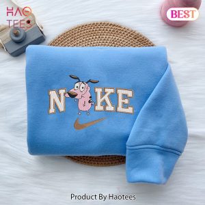TRENDING Courage the Cowardly Dog – Embroidered Sweatshirt