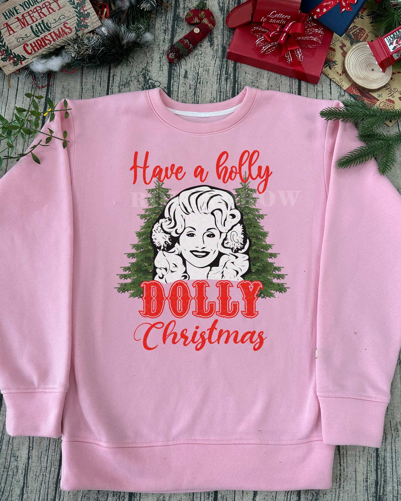 TRENDING Have A Holly Dolly Christmas Christmas Sweatshirt TRENDING Have A Holly Dolly Christmas Christmas Sweatshirt