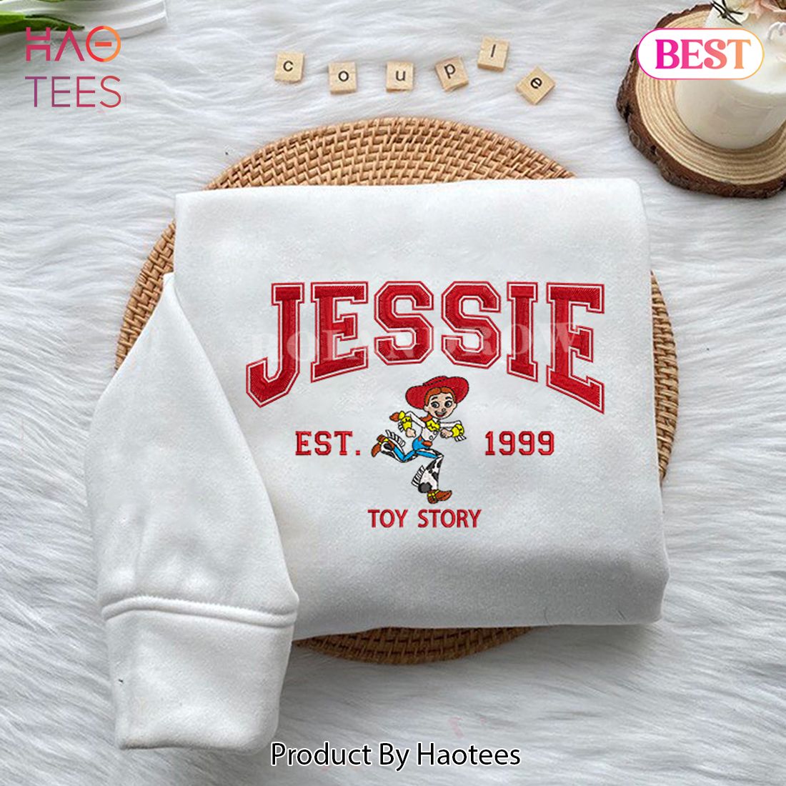 TRENDING Jessie EST. 1999 Toy Story Embroidered Youth Sweatshirt