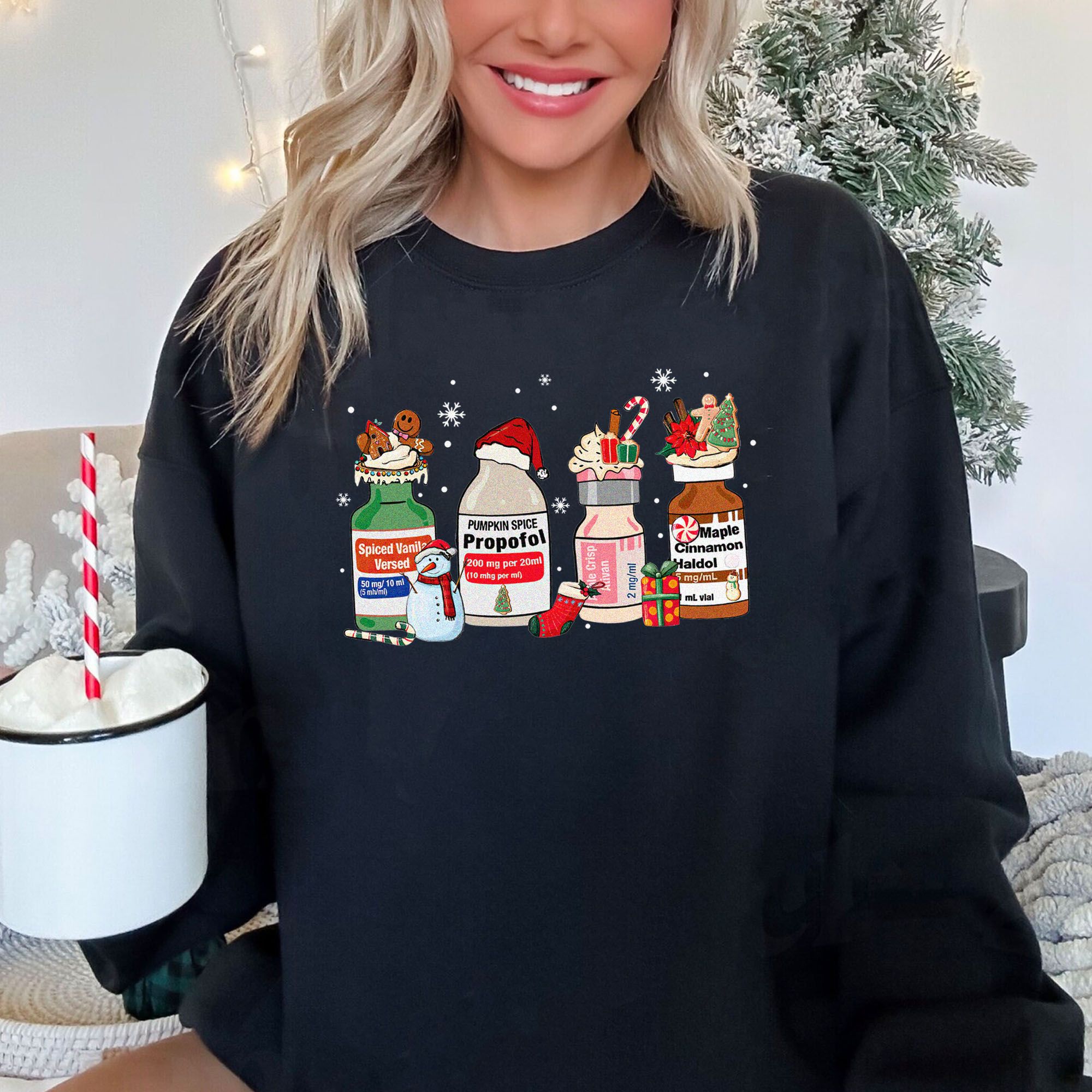 TRENDING Nurse Holiday Meds Ver 2 Christmas Sweatshirt TRENDING Nurse Holiday Meds Ver 2 Christmas Sweatshirt