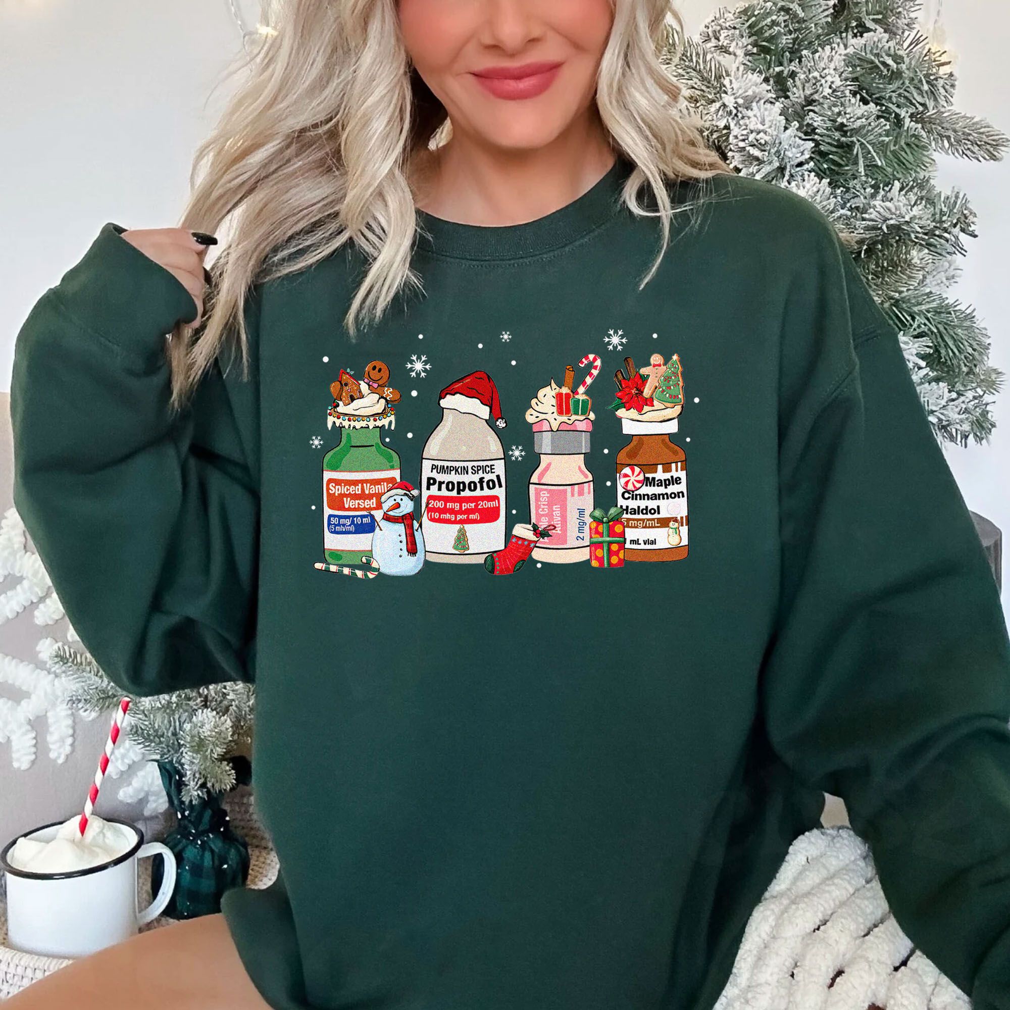 TRENDING Nurse Holiday Meds Ver 2 Christmas Sweatshirt TRENDING Nurse Holiday Meds Ver 2 Christmas Sweatshirt