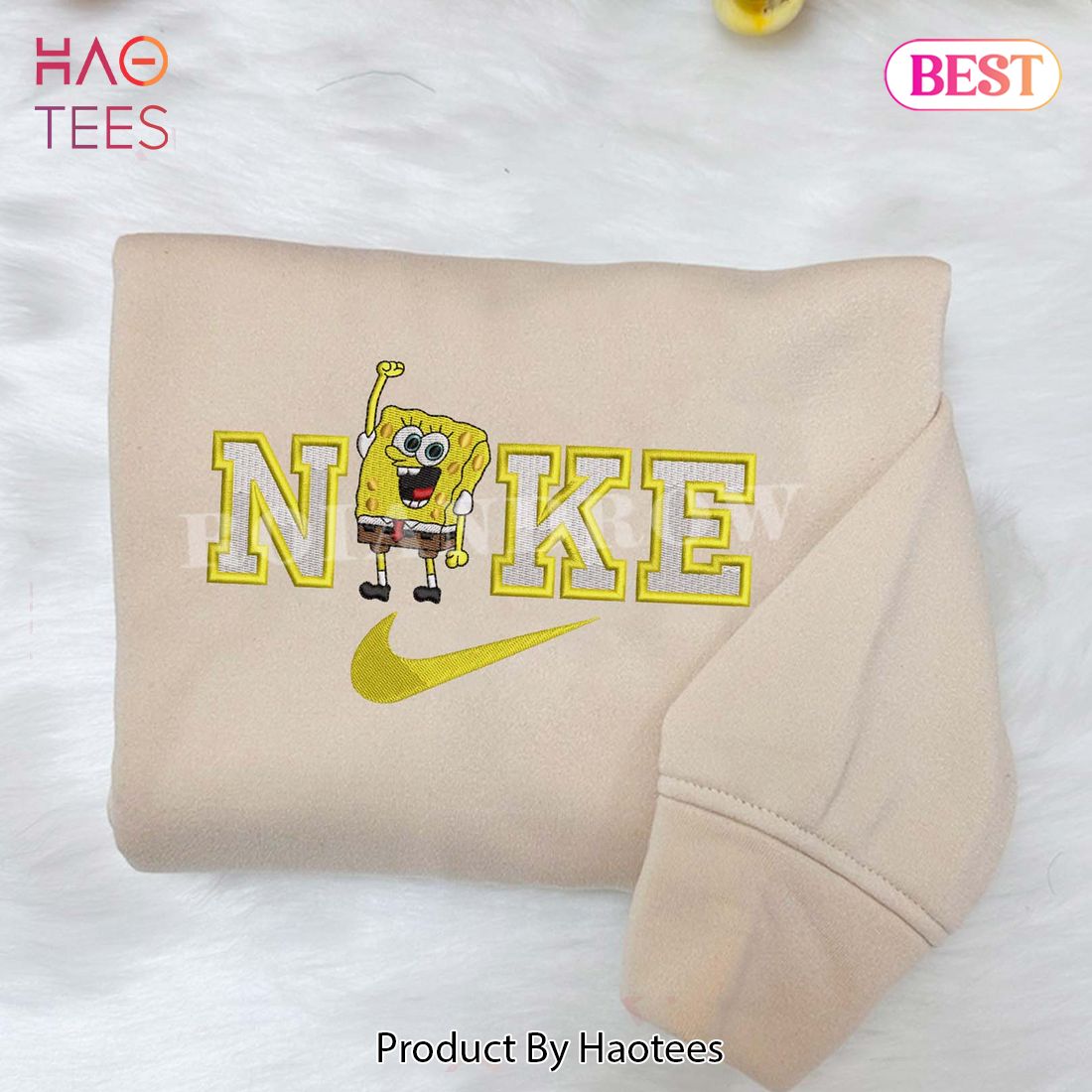 TRENDING Spongebob - Embroidered Sweatshirt TRENDING Spongebob - Embroidered Sweatshirt
