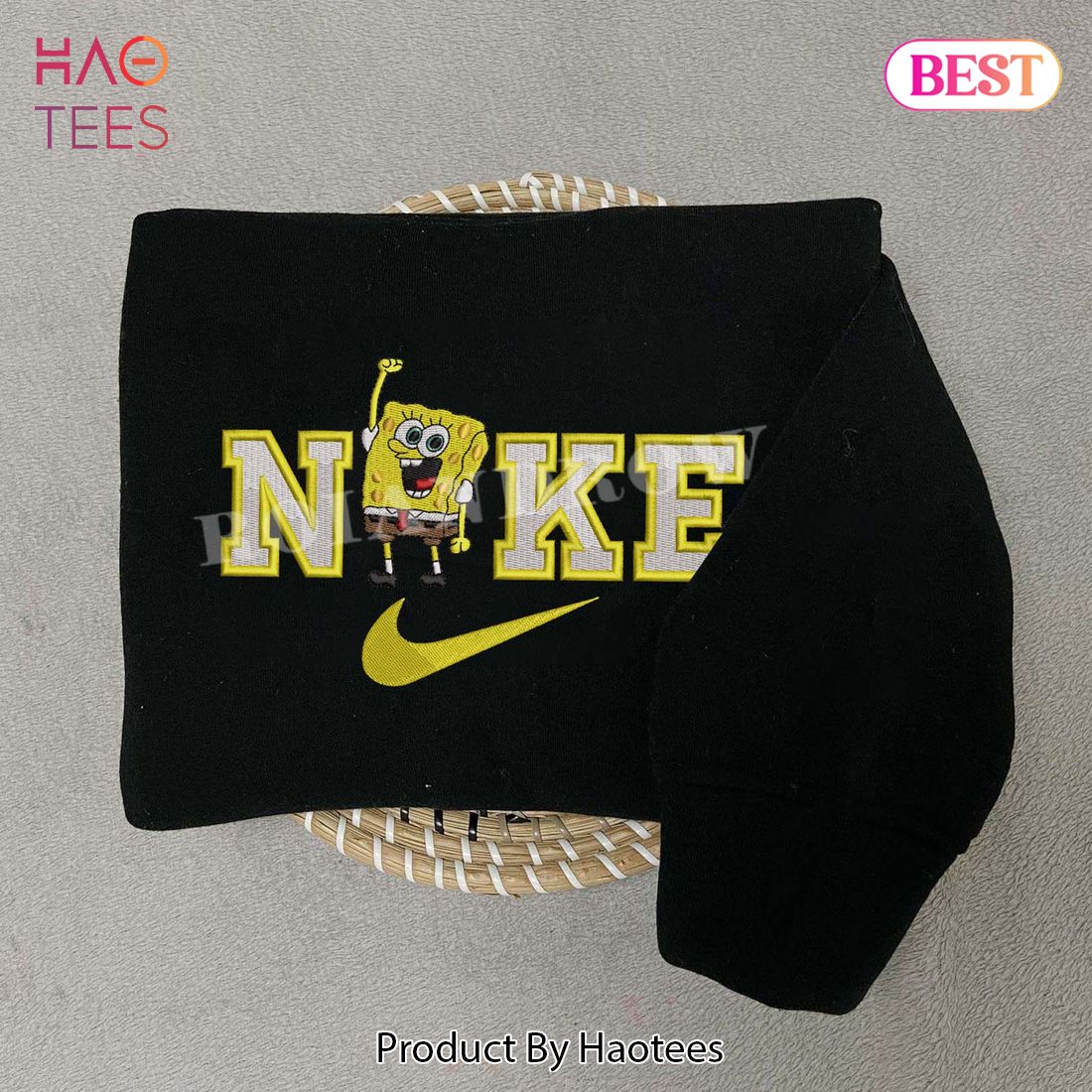 TRENDING Spongebob - Embroidered Sweatshirt TRENDING Spongebob - Embroidered Sweatshirt