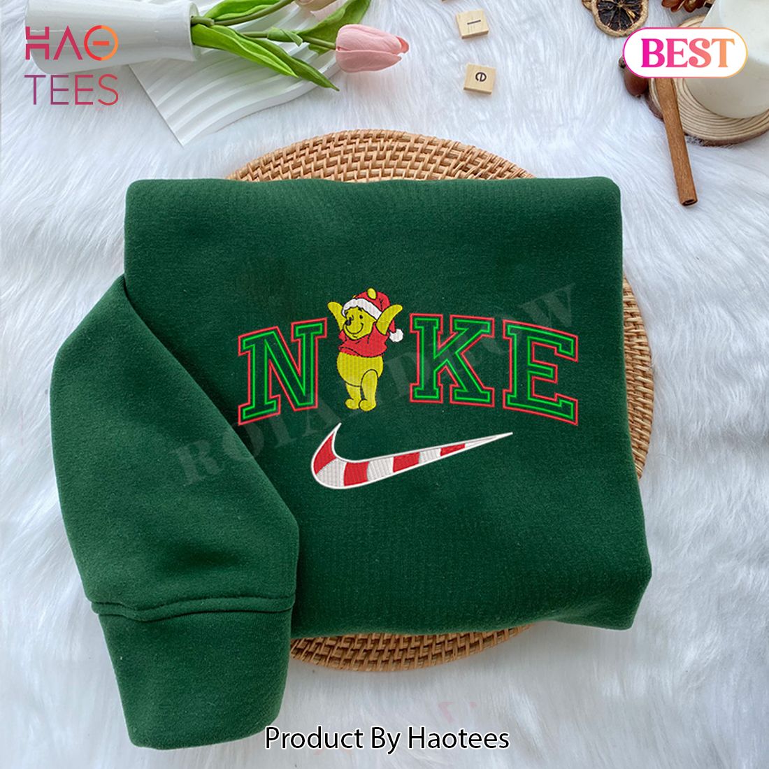 TRENDING Winnie the Pooh Embroidered Youth Sweatshirt