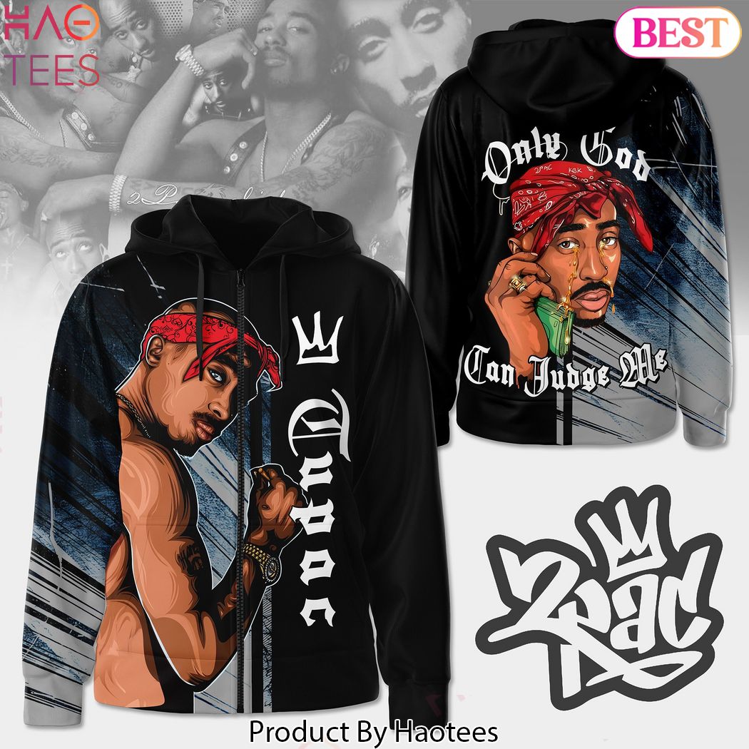 Tupac Shakur Only God Can Judge Me Hoodie