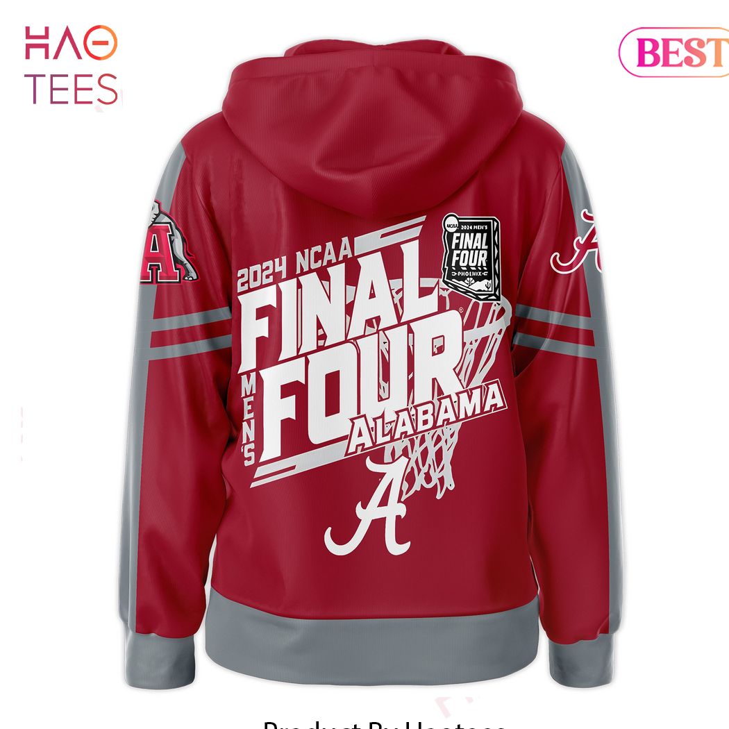 Alabama Crimson Tide 2024 NCAA Final Four Hoodie Alabama Crimson Tide 2024 NCAA Final Four Hoodie