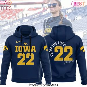 Caitlin Clark Iowa Hawkeyes From The Logo Signature Hoodie