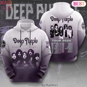 Deep Purple In Rock Tour 2024 Design Hoodie