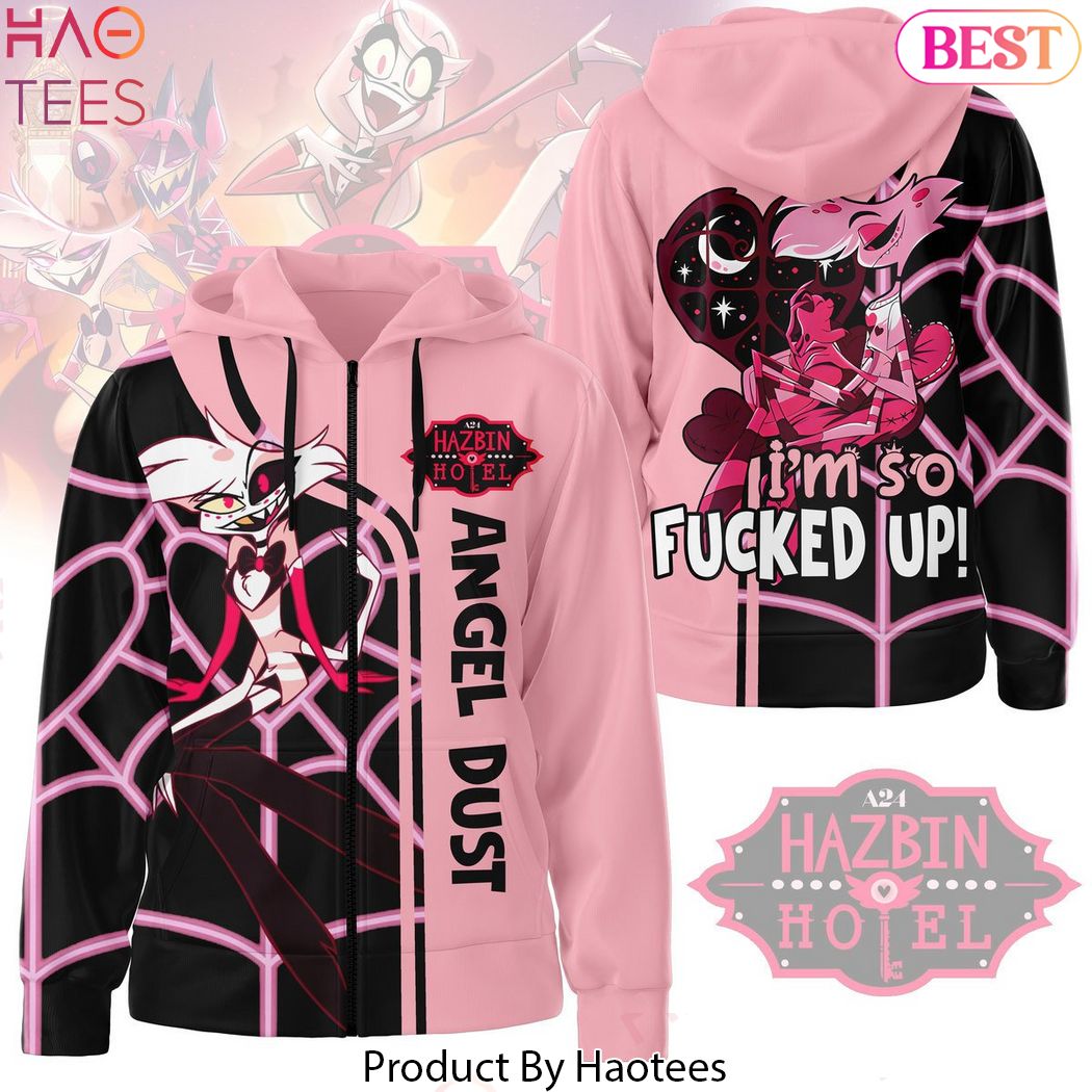 HOT TREND Hazbin Hotel Angel Dust Hoodie