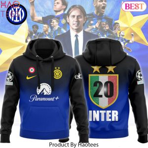 Inter Milan Champions 20 Special Design Hoodie