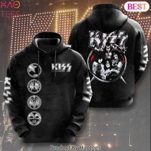 KISS Band Special Design Black Hoodie