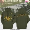 Milwaukee Brewers 2024 Armed Forces Day Design Hoodie