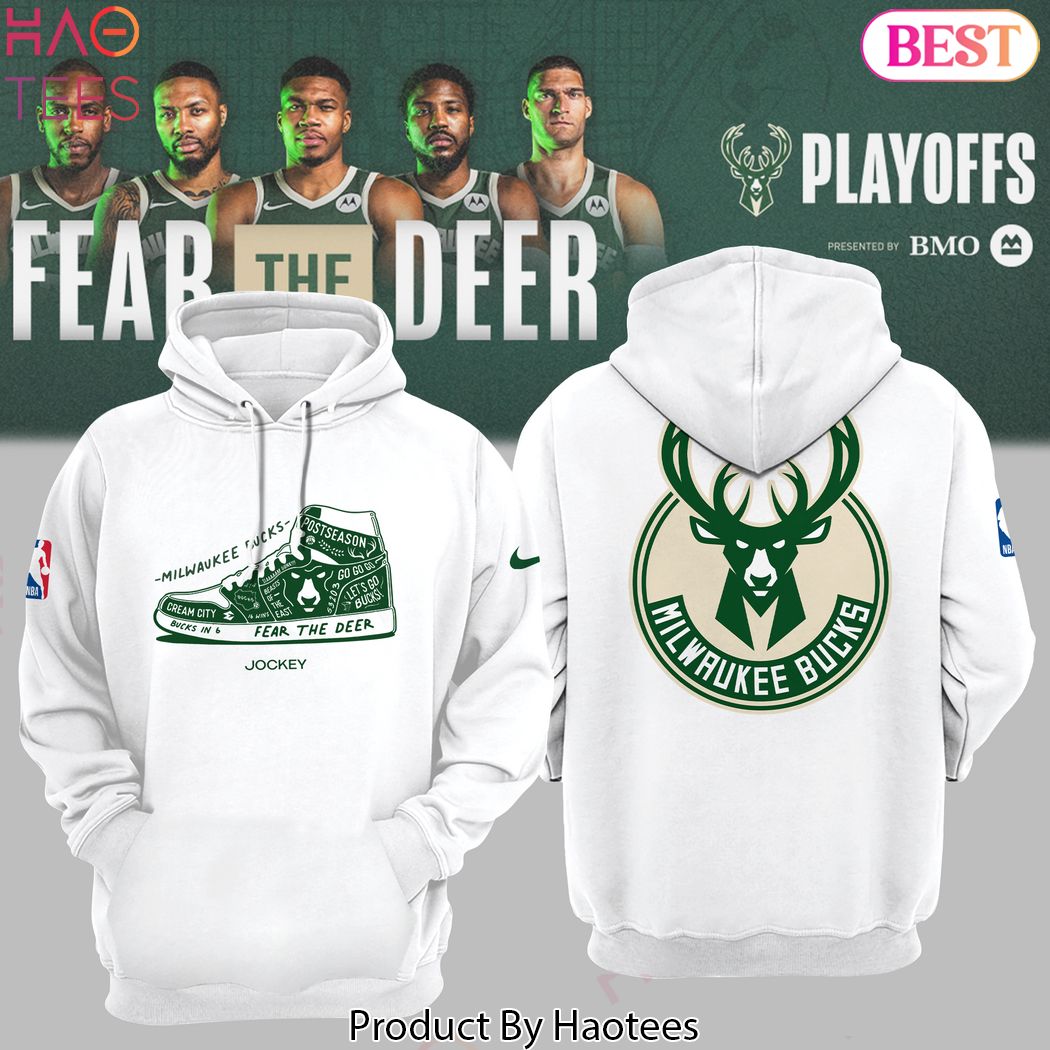 Milwaukee Bucks 2024 Playoffs Special Design Hoodie