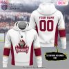 NLL Albany FireWolves Marvel Special White Hoodie
