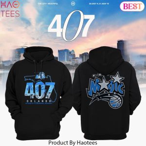 Orlando Magic 407 Authentic Flo Grown Original Hoodie
