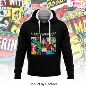Personalized NLL Albany FireWolves Marvel Hoodie