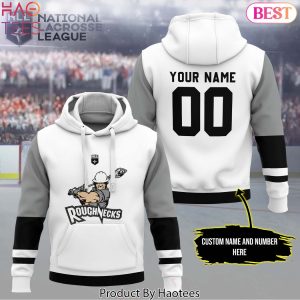 Personalized NLL Calgary Roughnecks Special Design White Hoodie
