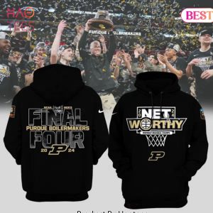 Purdue Boilermakers 2024 Final Four NCAA  NEt Worthy Hoodie