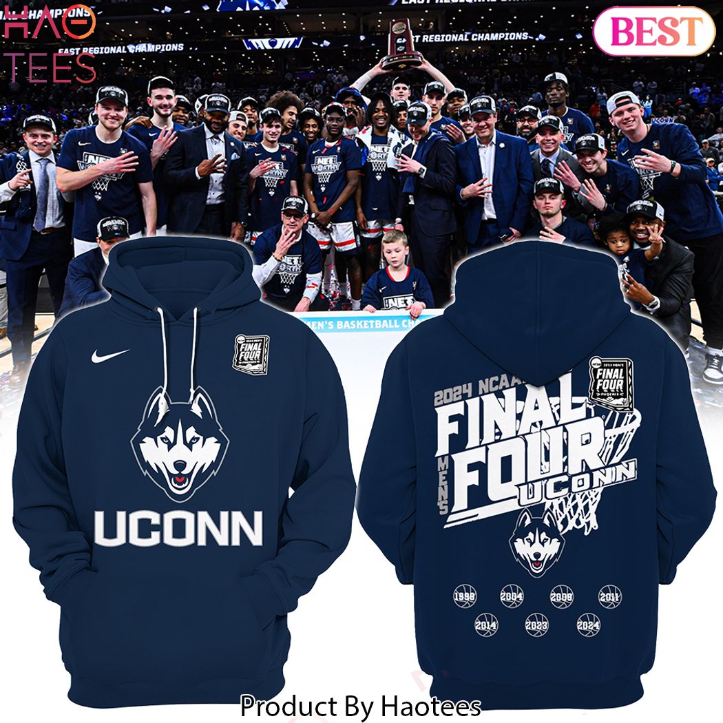 UConn Huskies 2024 Final Four Hoodie UConn Huskies 2024 Final Four Hoodie