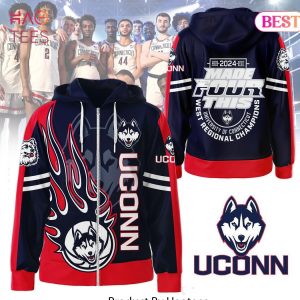 UConn Huskies 2024 Made Four This Hoodie
