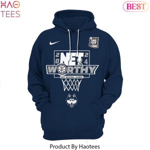 UConn Huskies 2024 Net Worthy Final Four Hoodie