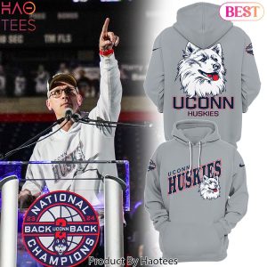 Uconn Huskies Mens Basketball Six-Time NCAA Champion Hoodie