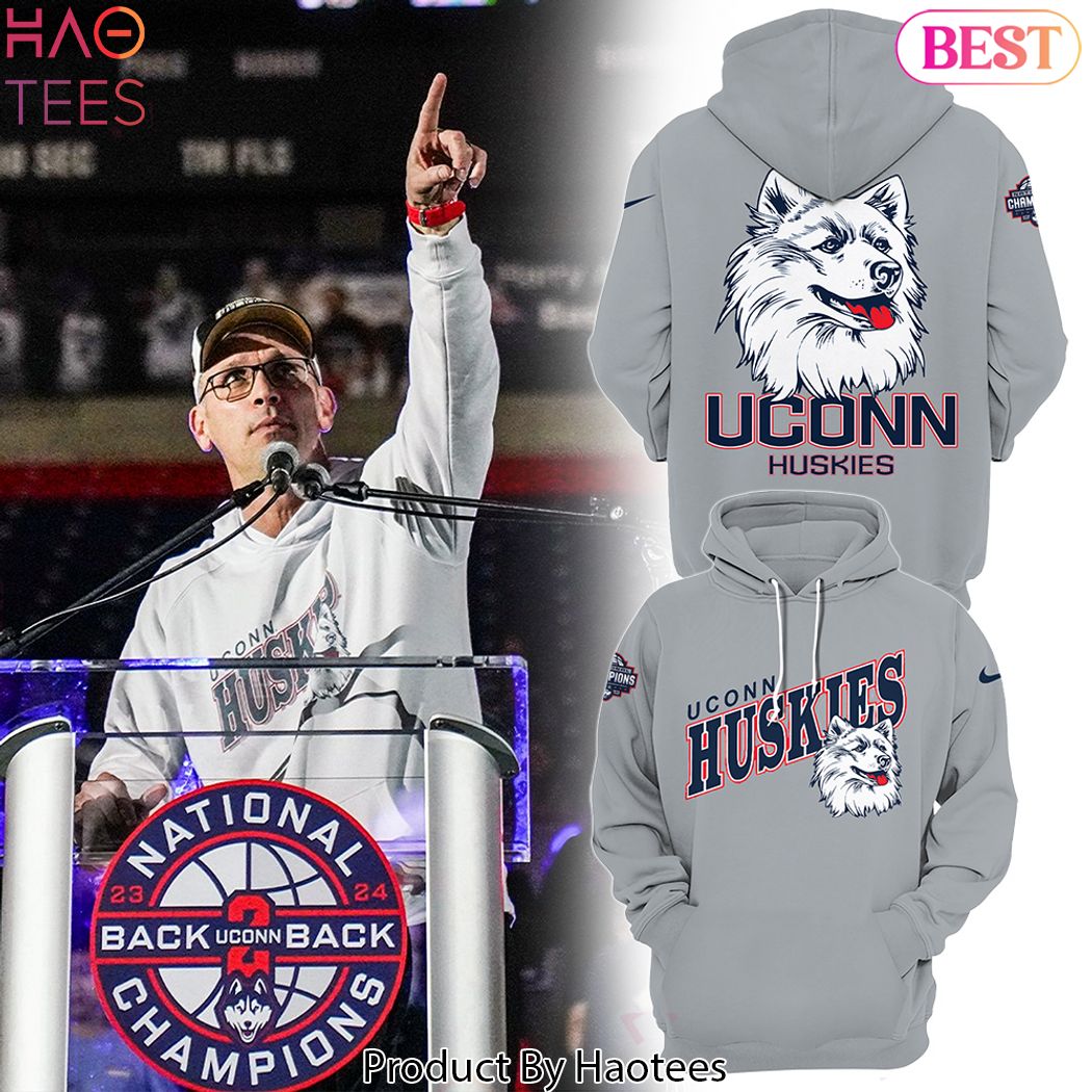 Uconn Huskies Mens Basketball Six-Time NCAA Champion Hoodie