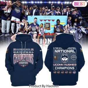 Uconn Huskies Mens Basketball Six-time Ncaa Champions Hoodie Uconn Huskies Mens Basketball Six-time Ncaa Champions Hoodie