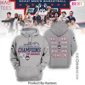 Uconn Huskies National Champion 2024 All Over Printed Hoodie